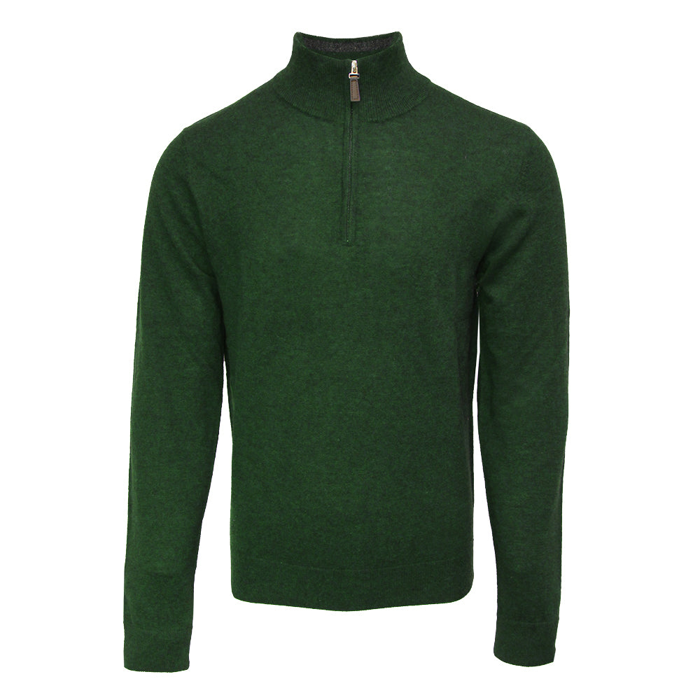 Emerald Style men s sweater with zip closure Texelana